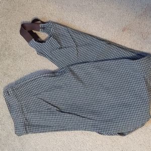 Teal and Black Stirrup Pants